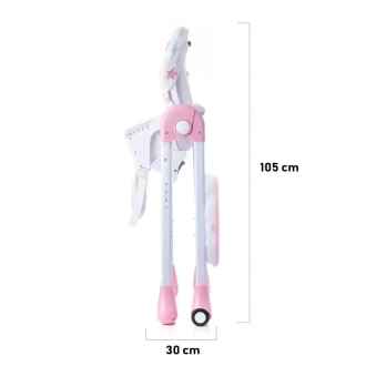 Стільчик для годування Babytiger Kiki Pink/Рожевий - Фото 1