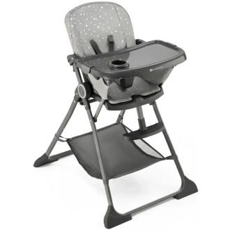Стільчик для годування Kinderkraft Foldee Grey/Сірий - Фото 4