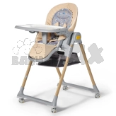 Стульчик для кормления Kinderkraft Lastree Beige Wood Бежевый