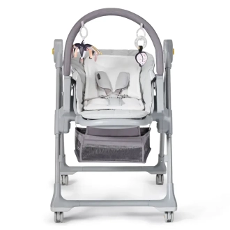 Стульчик для кормления Kinderkraft Lastree Grey/Серый - Фото 1
