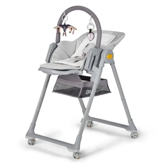 Стульчик для кормления Kinderkraft Lastree Grey/Серый - Фото 4