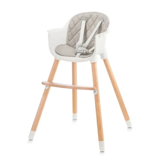 Стільчик для годування Kinderkraft Sienna Gray/Сірий - Фото 1
