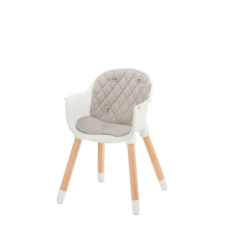 Стільчик для годування Kinderkraft Sienna Gray/Сірий - Фото 4