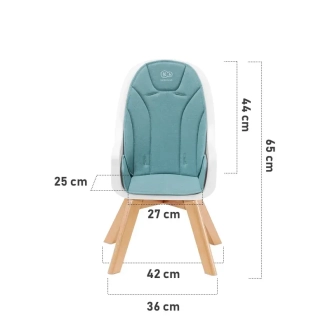 Стільчик для годування Kinderkraft Tixi Turquoise/Зелений - Фото 7