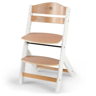 Стульчик для кормления с подушкой Kinderkraft Enock White Wood Белый - Фото 3
