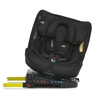 Автокрісло El Camino ME 1205 i-JOY 40–150 см ISOFIX Black/Чорний - Фото 1