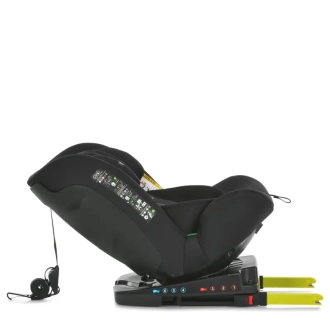 Автокрісло El Camino ME 1205 i-JOY 40–150 см ISOFIX Black/Чорний - Фото 2