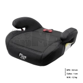 Автокресло бустер Carrello Plus CRL-16007 Jet Black+направляющий ремень 75см /5/ Черный