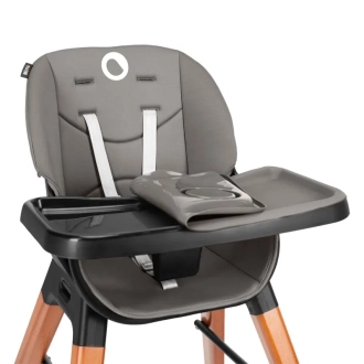 Стільчик для годування Lionelo Mona Black Onyx/Чорний - Фото 5