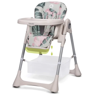 Стільчик для годування Lionelo Zanna Bubblegum Рожевий - Фото 3