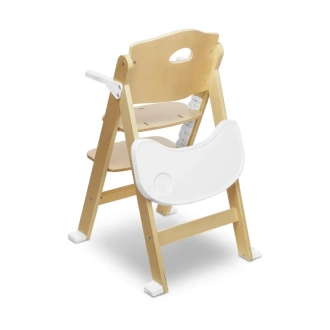 Стульчик для кормления Lionelo Floris White Natural/Бело-натуральный - Фото 4