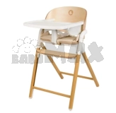 Стульчик для кормления Lionelo Celia White Natural Wood/Белый