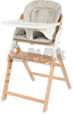 Стульчик для кормления Lionelo Megan White Wood/Молочный
