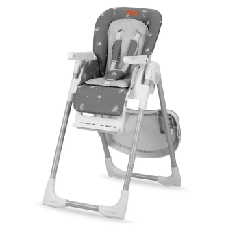 Стільчик для годування MoMi YUMTIS Dark Grey/Сірий - Фото 1