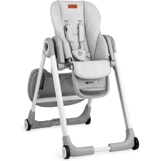 Стільчик для годування MoMi LUXURIA Light Grey/Сірий - Фото 1