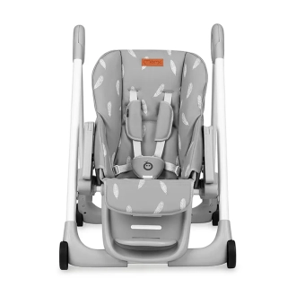 Стільчик для годування MoMi LUXURIA Dark Grey/Сірий - Фото 6