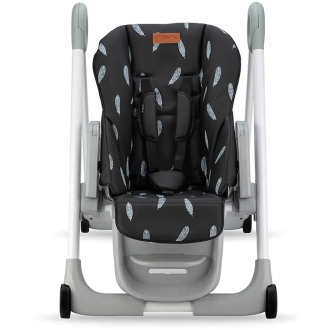 Стільчик для годування MoMi LUXURIA Black/Чорний - Фото 2