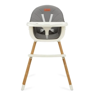 Стульчик для кормления MoMi FLOVI Dark Grey/Серый - Фото 1