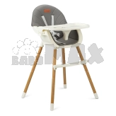 Стульчик для кормления MoMi FLOVI Dark Grey/Серый