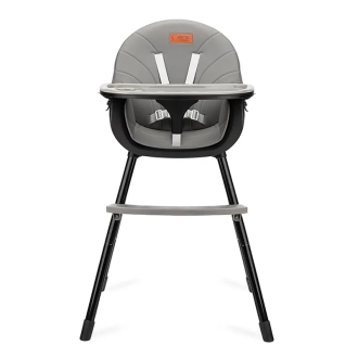 Стульчик для кормления MoMi FLOVI Black/Черный - Фото 3
