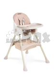 Стульчик для кормления 2 в 1 Caretero Bill Pink/Розовый