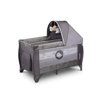 Манеж Lionelo Sven Plus Grey Scandi/Серый - Фото 3