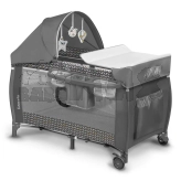 Манеж Lionelo Sven Plus Grey Scandi/Серый