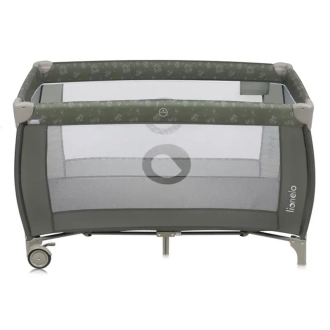 Манеж Lionelo Sven Plus Beige Olive/Оливковый - Фото 1