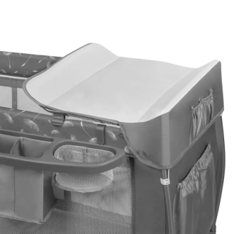 Манеж Lionelo Sven Plus Grey Concrete/Графитный - Фото 5