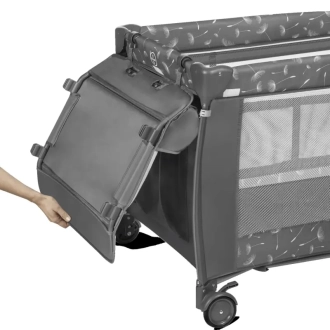 Манеж Lionelo Sven Plus Grey Concrete/Графитный - Фото 6