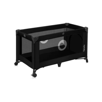 Манеж Lionelo Stefi Black Carbon/Черный - Фото 1