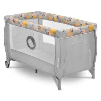 Манеж Lionelo Stefi Plus Pink Yellow/Сиро-желтый - Фото 1