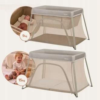 Манеж Lionelo Alice Beige Olive/Бежевий - Фото 1
