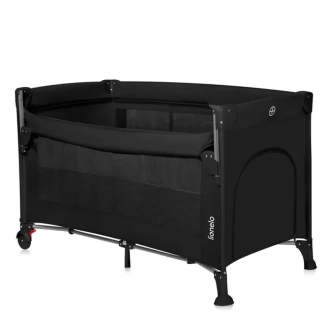 Манеж Lionelo Ellen Black Carbon/Чорний - Фото 1