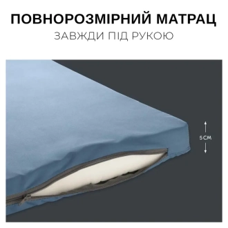 Манеж Hauck Sleep N Play SQ Dark Blue/Голубой - Фото 4