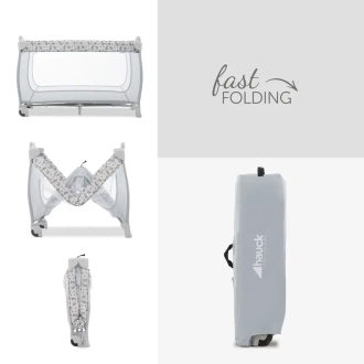 Манеж Hauck Sleep N Play Go Plus Multicolor black/Черный - Фото 1