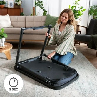 Манеж 4 в 1 Kinderkraft Sofi Plus Grey/Графитный - Фото 3