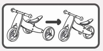 Биговел 2 в 1 Free2Move Pink/Розовый - Фото 1