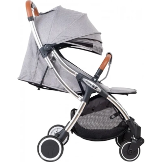 Коляска прогулочная FreeON Nano Grey/Серый - Фото 4
