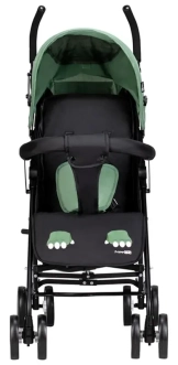 Коляска прогулочная FreeON Simple Black/Dark green/Зеленый - Фото 2