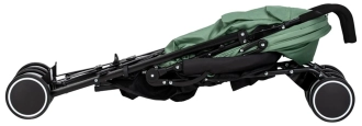 Коляска прогулочная FreeON Simple Black/Dark green/Зеленый - Фото 6