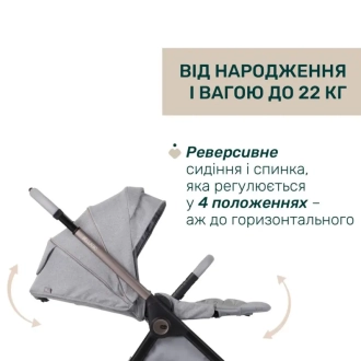 Коляска 2 в 1 Chicco Bellagio Серый - Фото 4