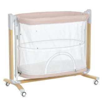 Кроватка приставная манеж El Camino NOA ME 1125-W Beige/Бежевый - Фото 10