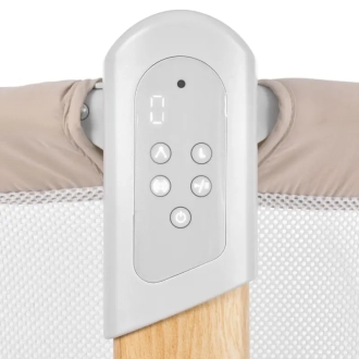 Кроватка приставная манеж El Camino NOA ME 1125-W Beige/Бежевый - Фото 2