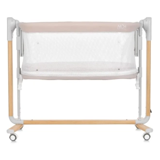 Кроватка приставная манеж El Camino NOA ME 1125-W Beige/Бежевый - Фото 8