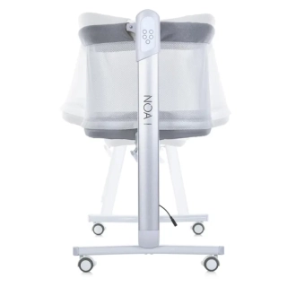 Кроватка приставная манеж El Camino NOA ME 1125-S Graphite/Графитный - Фото 2