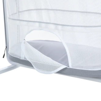 Кроватка приставная манеж El Camino NOA ME 1125-S Graphite/Графитный - Фото 4