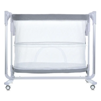 Кроватка приставная манеж El Camino NOA ME 1125-S Graphite/Графитный - Фото 6