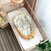 Кокон для новорожденного MSonya (Маленькая Соня) Nordic Бохо Горчица