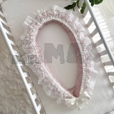 Кокон для новорожденного MSonya (Маленькая Соня) Коллекция №1 Запыленная роза